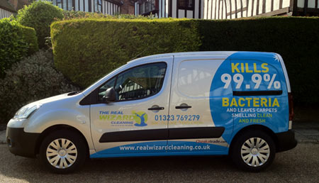 Carpet Cleaning Van